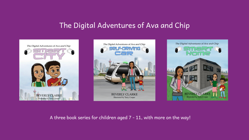 Book Covers for The Digital Adventures of Ava and Chip book series