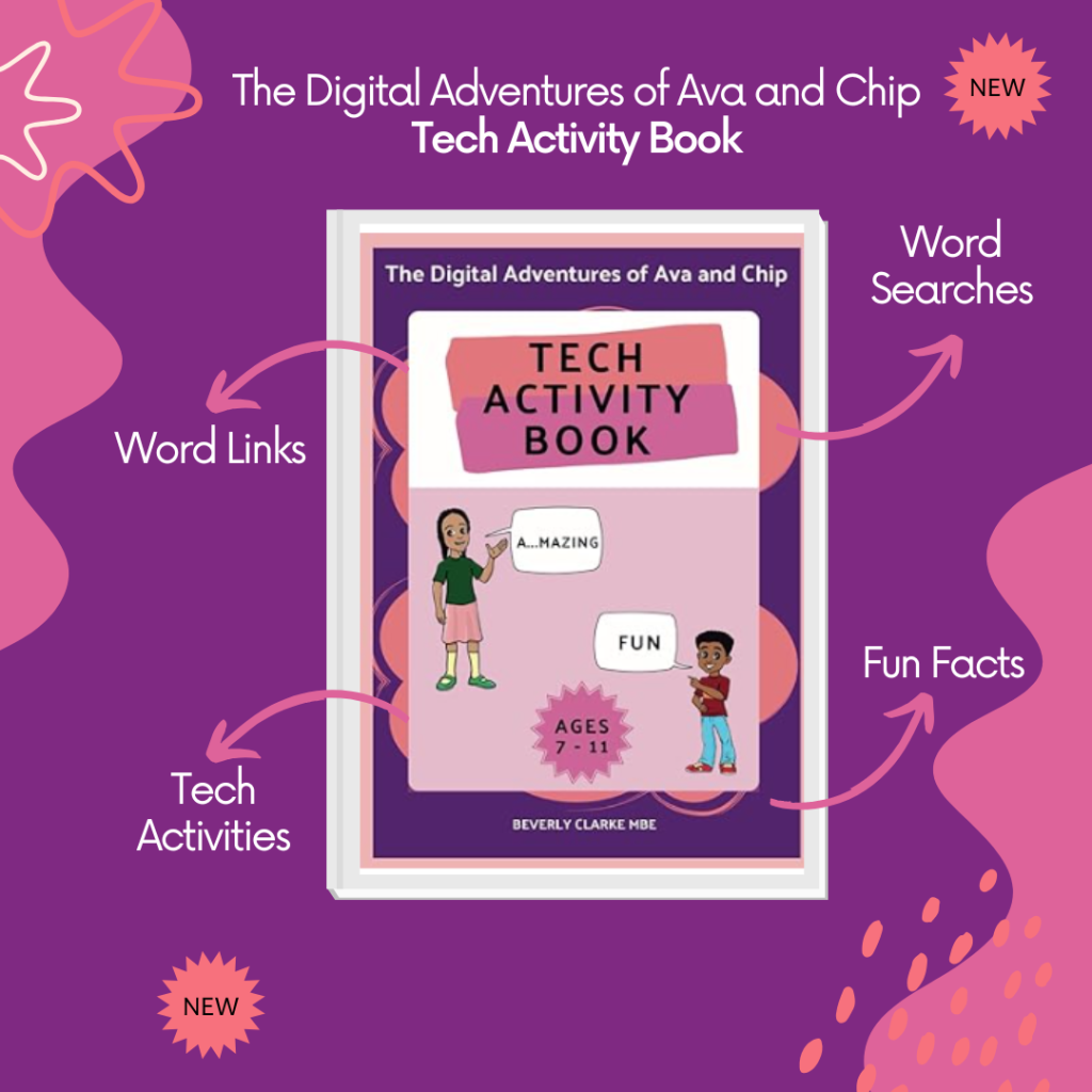 Ava and Chip Puzzle and Tech Activity Book