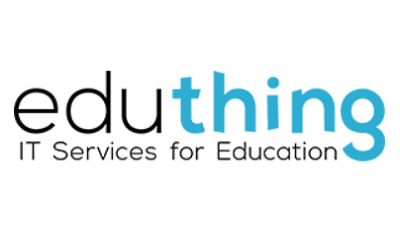 Eduthing logo, an IT services for education company, partner for children's technology books and educational resources